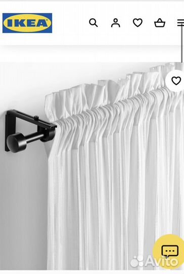 Шторы Munkbomal Икеа IKEA новые 145x300