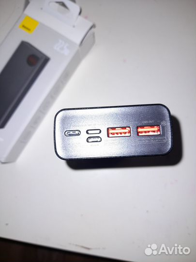 Внешний аккумулятор baseus 22.5 вт. 20000mah