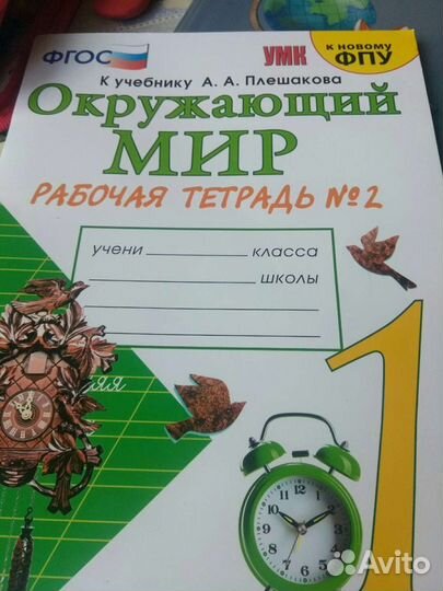 Рабочая тетрадь окр мир 1 кл