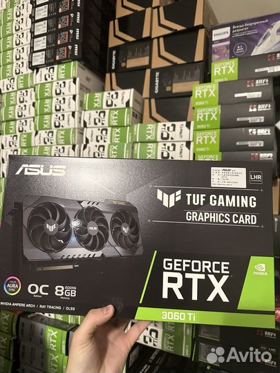 Коробки от видеокарты rtx 3060 ti