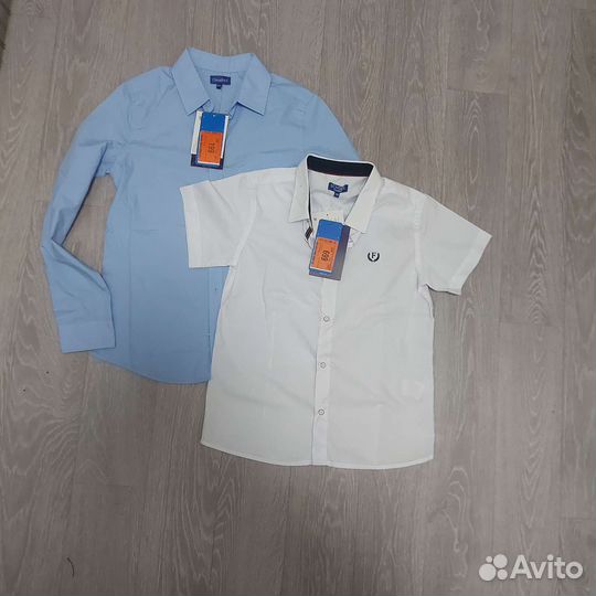 Рубашка школьная р. 146