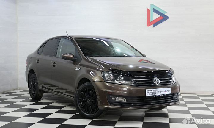 Volkswagen Polo 1.6 AT, 2017, 98 000 км