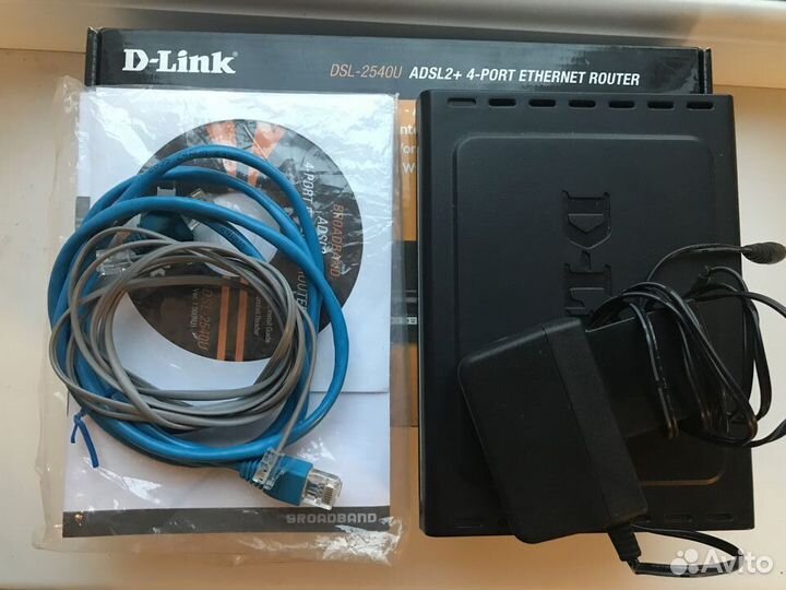 Роутер D-Link DSL-2540U