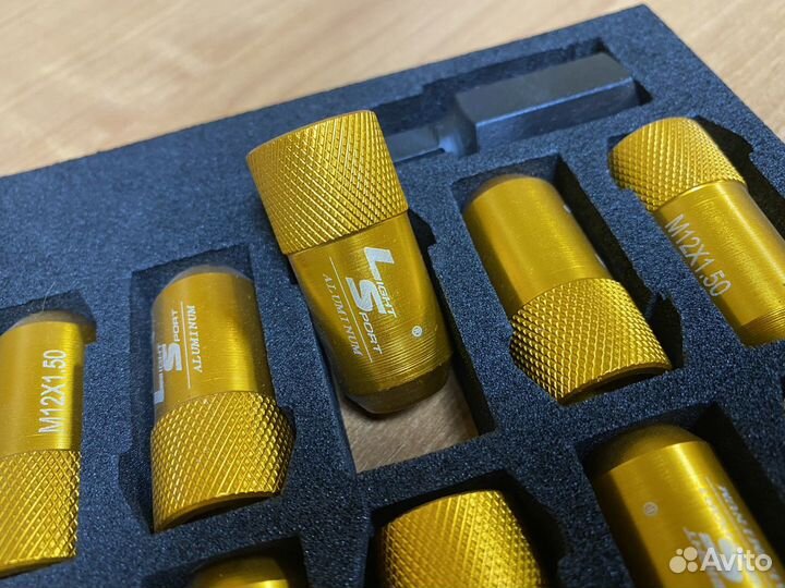 Колесные гайки M12x1,5 LS Gold