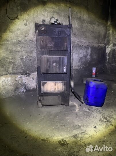 Твердотопливный котел длительного Комби 30кВт
