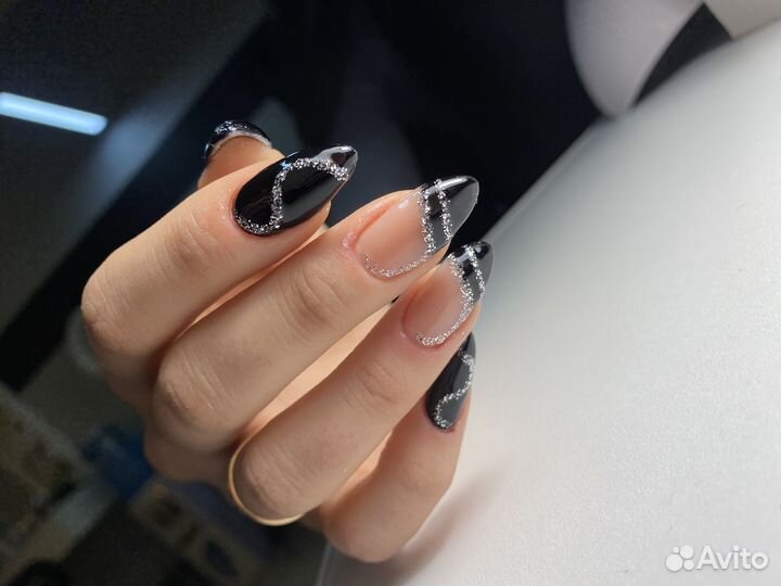 Маникюр, гель лак, наращивание