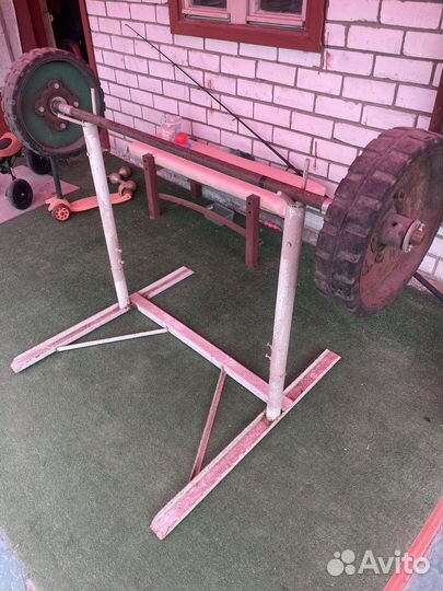 Стойка для штанги бу со штангой