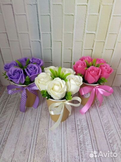 Мыльный букет комплимент