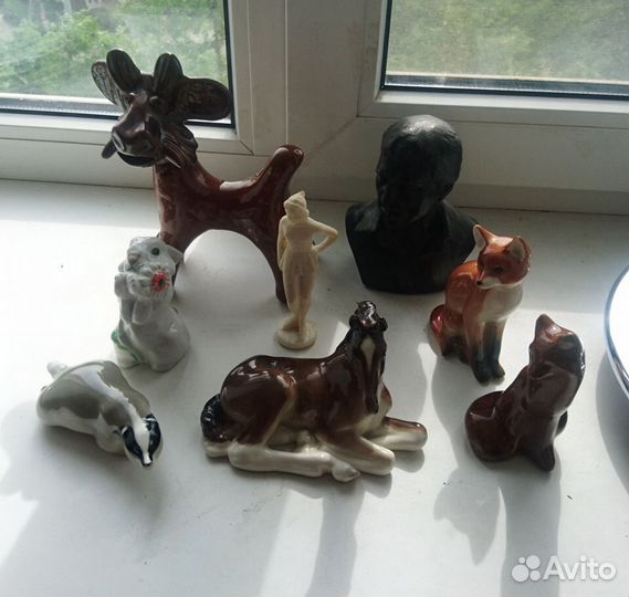 Фарфоровые статуэтки СССР лфз и пр