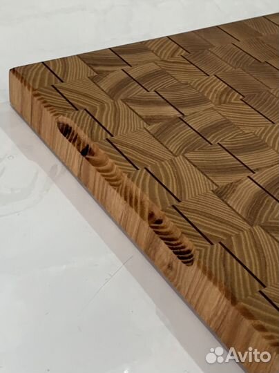 Доска разделочная торцевая