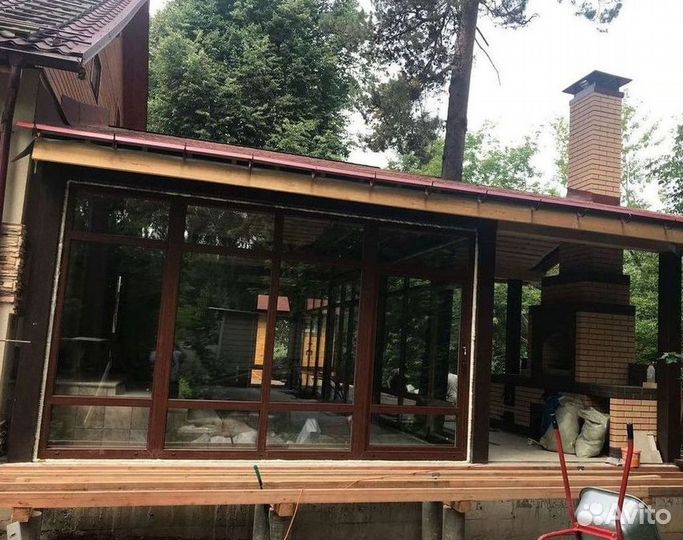 Пластиковые окна с утеплением brusbox