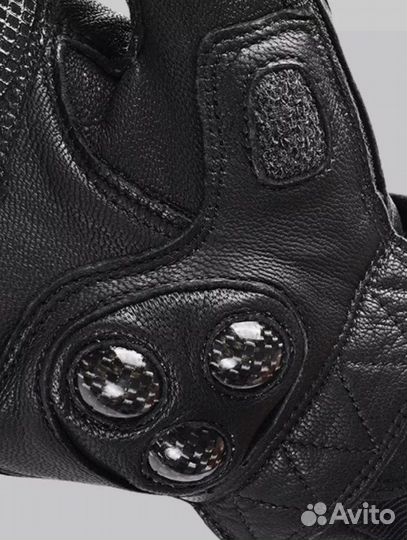 Мотоперчатки кожаные