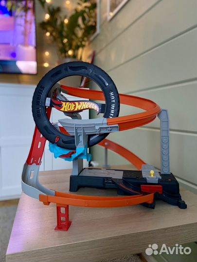 Hot wheels трек (хот вилс) Шиномонтаж