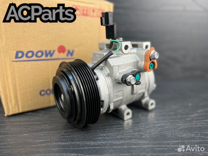 Компрессор кондиционера Kia Rio 3