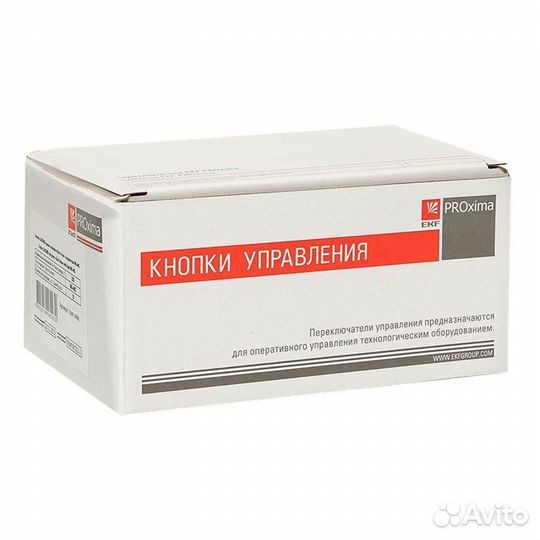 Кнопка LA32HND «Пуск-Стоп» крас./зел. с подсветкой 24В DC NO+NC EKF la32hnd-24
