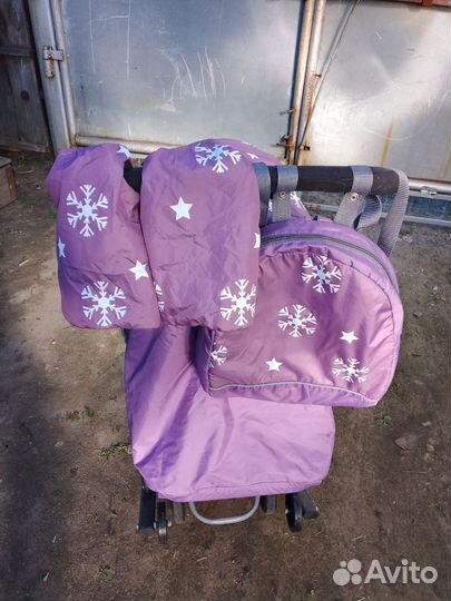 Санки коляска