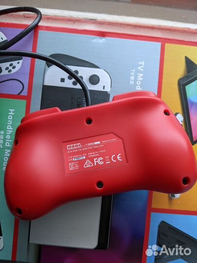 Геймпад Hori Horipad Mini Supper Mario Switch