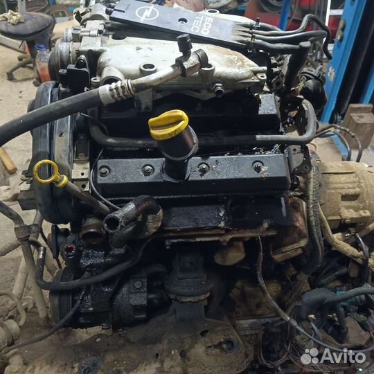 Двигатель опель омега б x25xe по частям