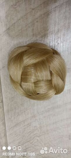 Шиньон на заколке