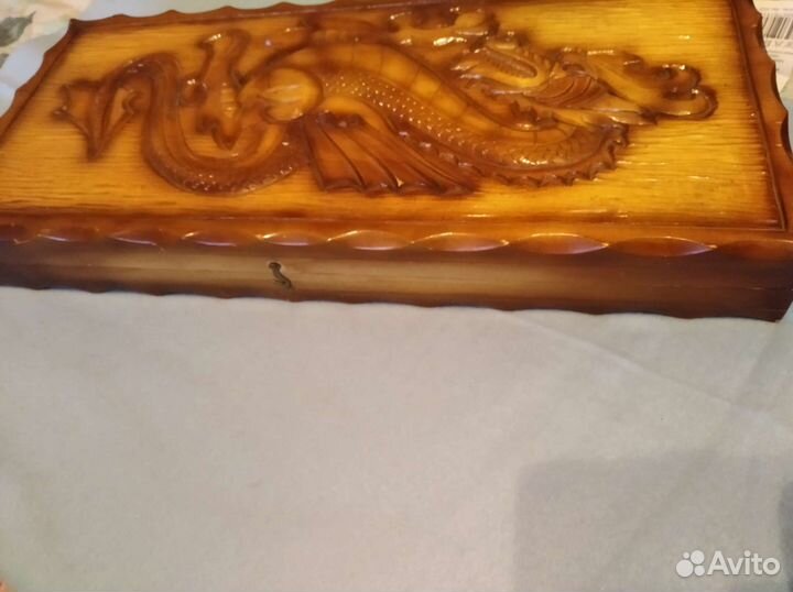 Нарды деревянные большие ручной работы