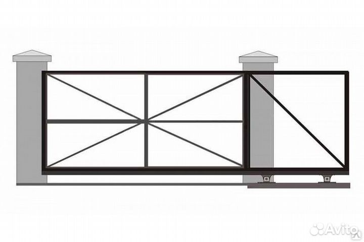 Ворота откатные