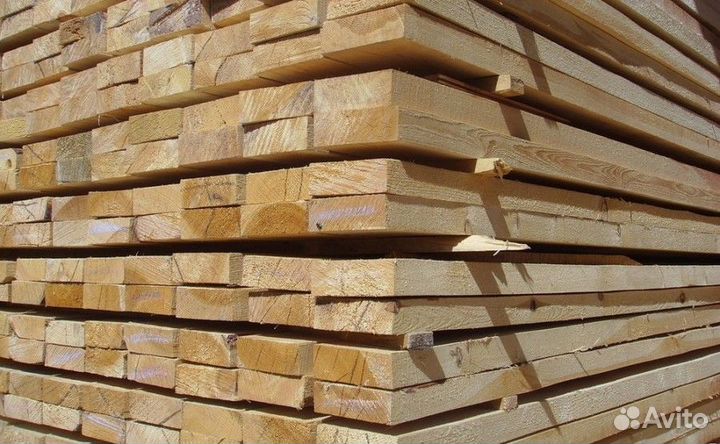 Доска хвоя сухая строганная категории ав