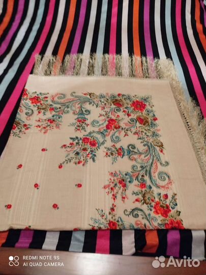 Платки, косынки, гульменди, хара, шифон белый