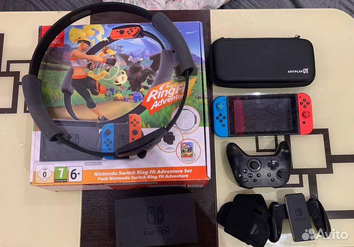 Консоль Nintendo Switch + Ring Fit