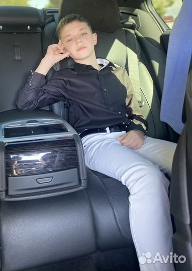 Рубашка hugo boss черная