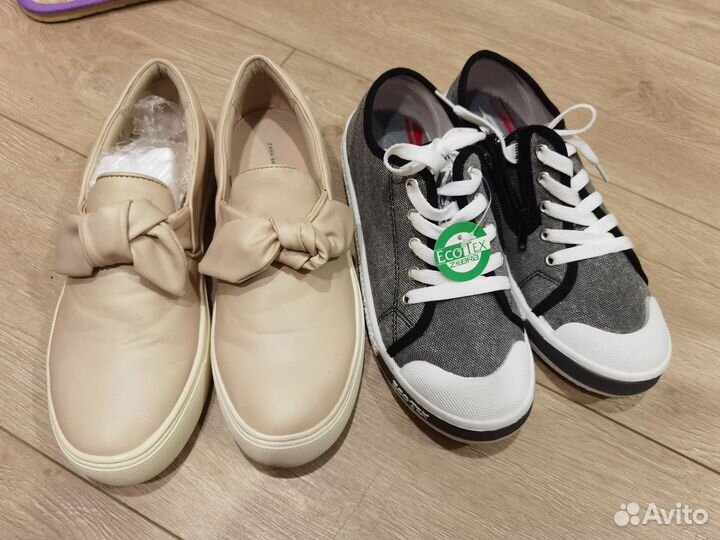 Кеды и слипоны