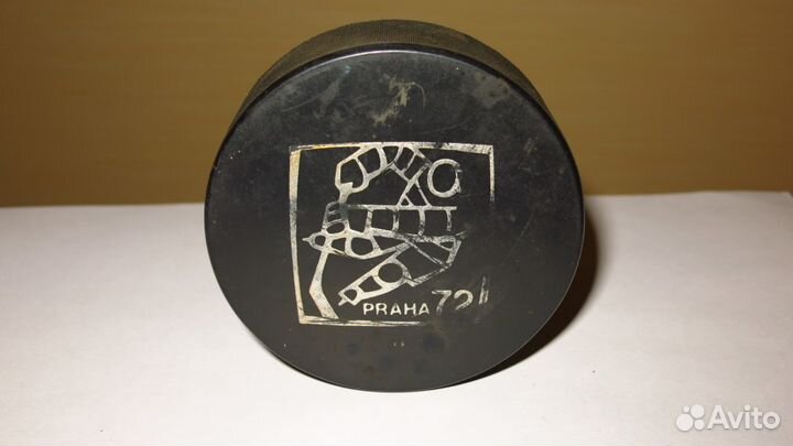 Шайба с чемпионата мира по хоккею 1972