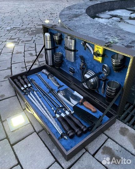 Шашлычный подарочный набор