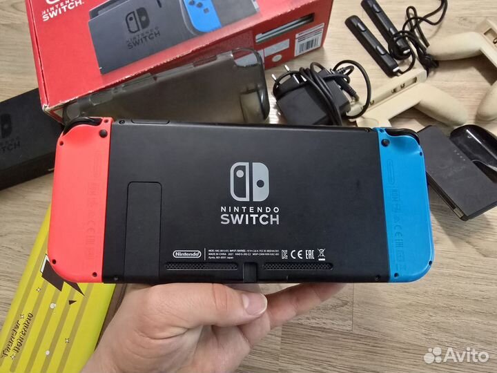 Nintendo switch rev.2 прошитая