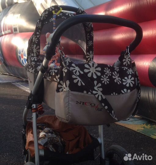 Коляска bebetto nico plus 2 В 1