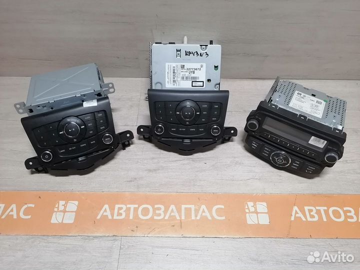 Магнитола штатная Cruze Круз блок управления