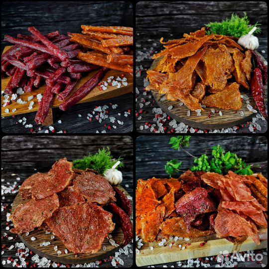 Бастурма, Хамон, Коппа, Джерки, Чипсы, Колбаса