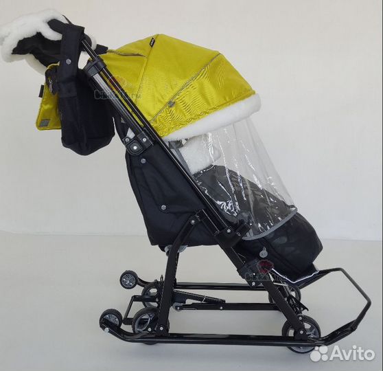 Детские санки коляска
