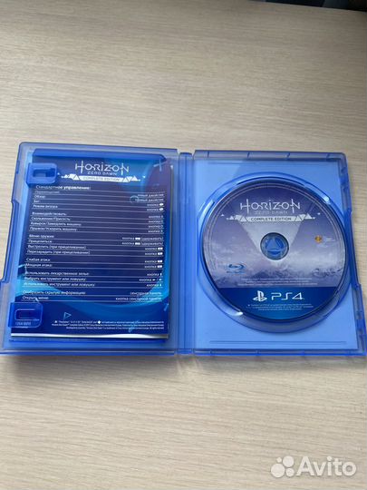 Диск Horizon Zero Dawn на ps4 игра