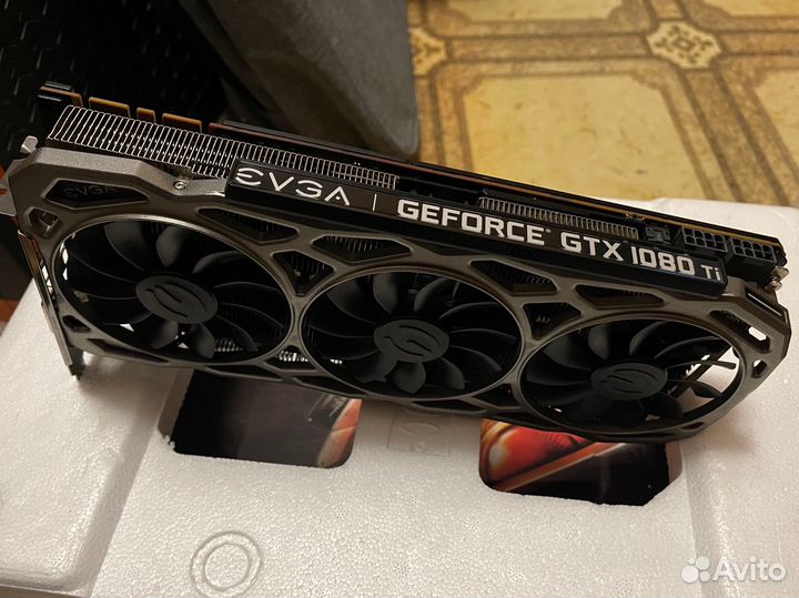Видеокарта Evga 1080ti 11gb.Сост отличное