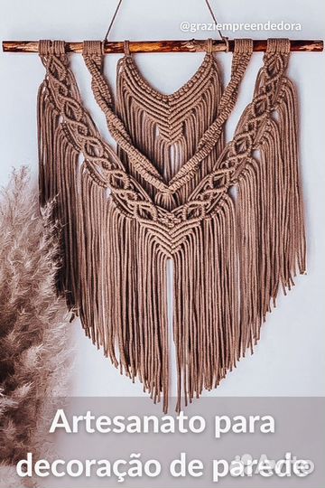 Панно макраме