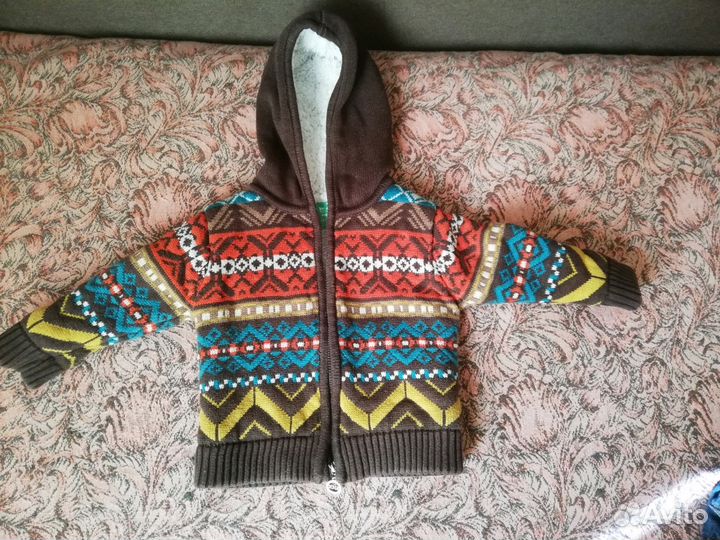 Утепленная кофта