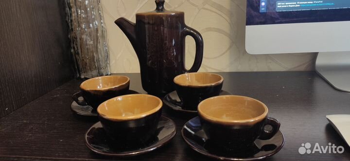 Кофейный сервиз керамика СССР