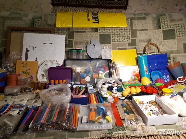 Огромный набор для творества, рукоделия и поделок