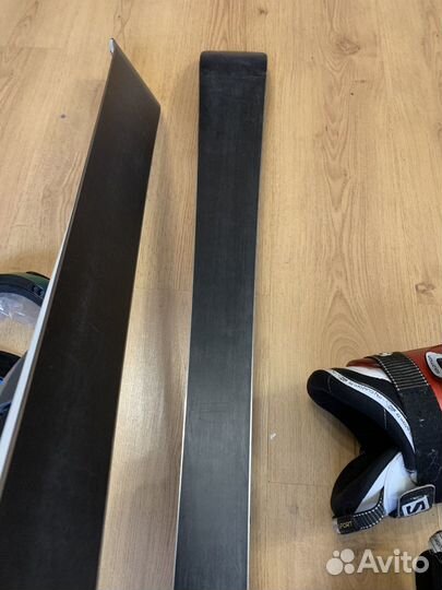 Горные лыжи Blizzard 160+ботинки Salomon 41-42 р