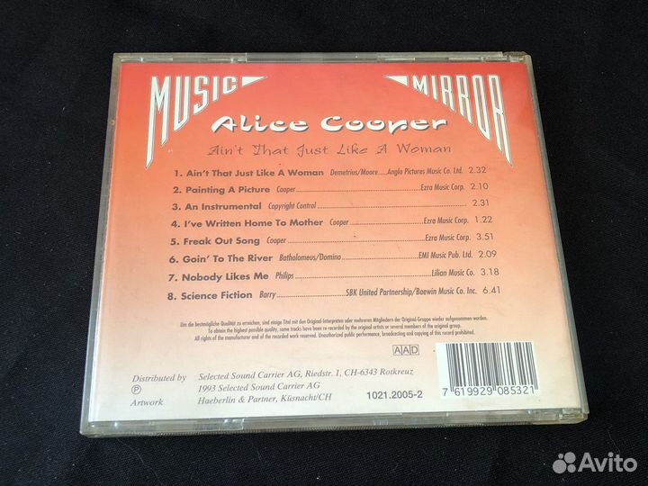 CD Alice Cooper – Ain't That Just Like A Woman