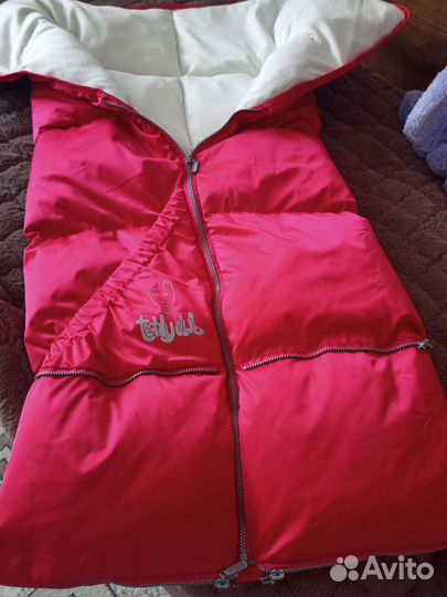 Конверт - одеяло зимний на натуральном пуху