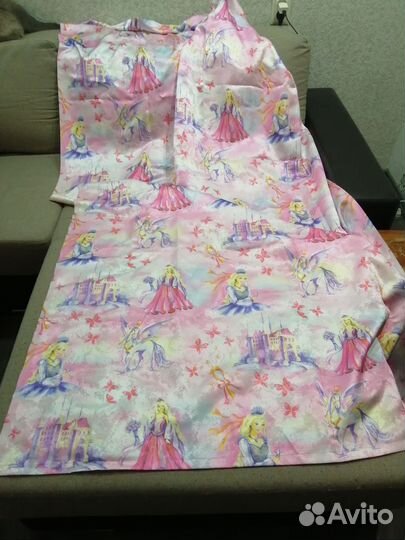 Шторы в детскую для девочки