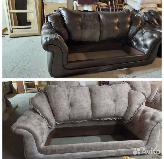 Ремонт перетяжка мягкой мебели