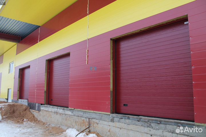 Секционные ворота