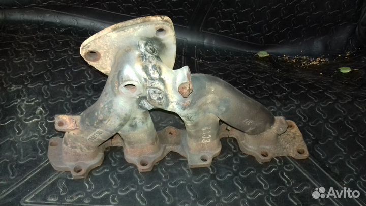 Выпускной коллектор на Шевроле Каптива 2012г. 2.4